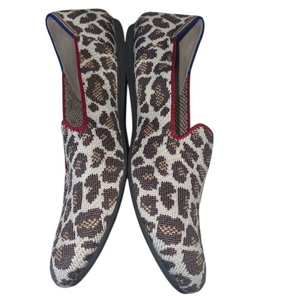 Rothy'sBrown Animal Pring Round Toe Slip On Flats Size 7 - Picture 4 of 7